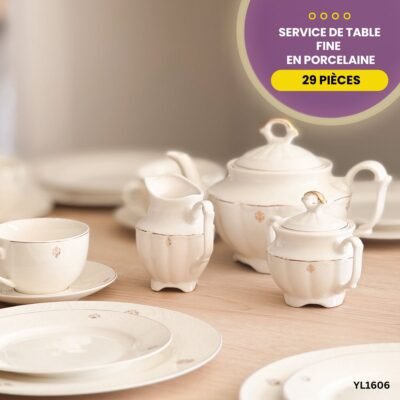 Service de Table Fine 29 Pièces YL1606