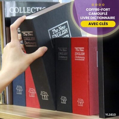 Coffre-Fort Camouflé Livre YL1610