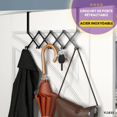 Crochet de porte rétractable YL1633