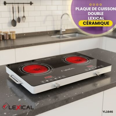 Plaque de Cuisson Double Lexical YL1646