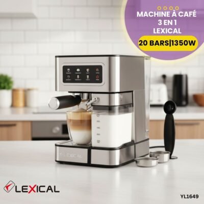 Machine à Café 3 En 1 20 Bars Lexical YL1649