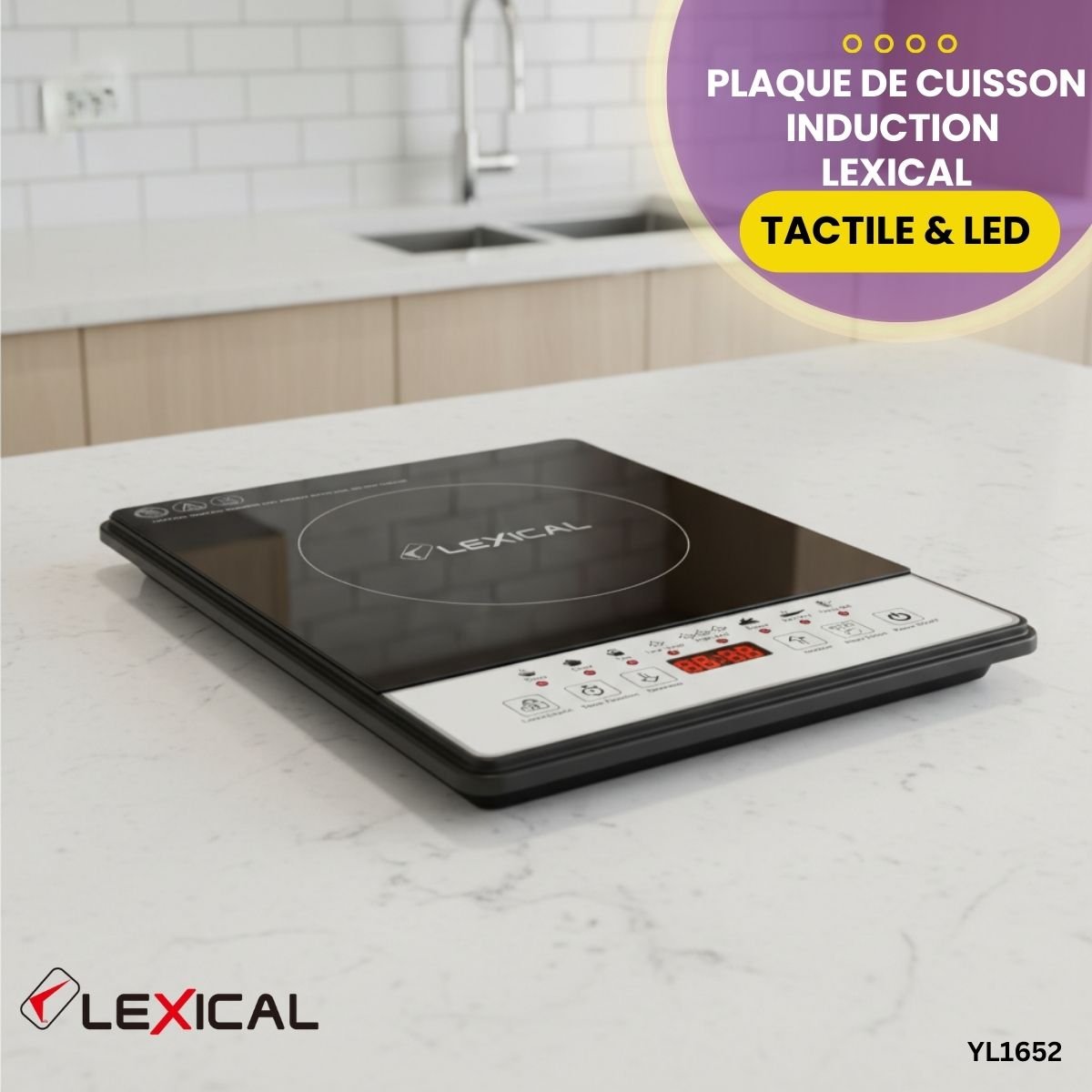 Plaque de Cuisson Induction Lexical YL1652