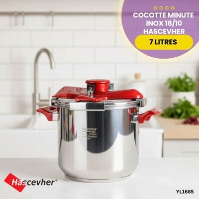Cocotte Minute Inox Hascevher 7L YL1685