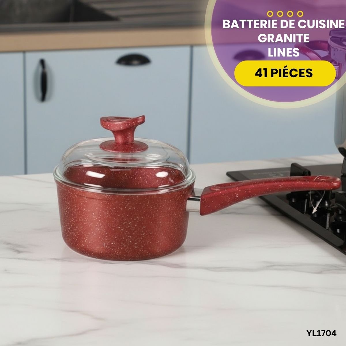 Batterie Granite 41 Pcs Lines YL1704 – Image 4