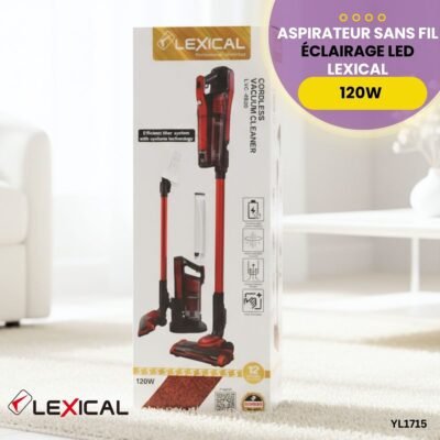 Aspirateur Sans Fil LED Lexical YL1715