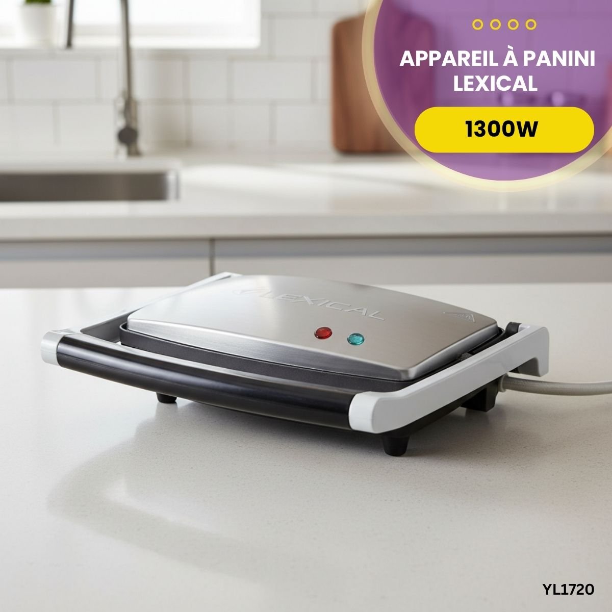 Appareil à Panini Lexical 1300W YL1720 – Image 2