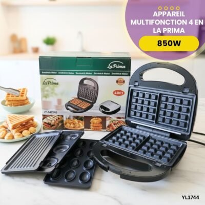 Appareil Multifonction 4en1 La Prima YL1744