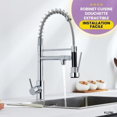 Robinet Cuisine Douchette Extractible YL1761