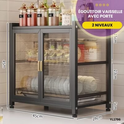 Égouttoir à Vaisselle 2 Niveaux YL1796