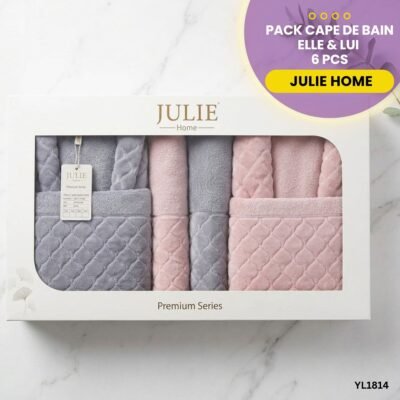 Pack Cape de Bain 6 Pcs Julie YL1814