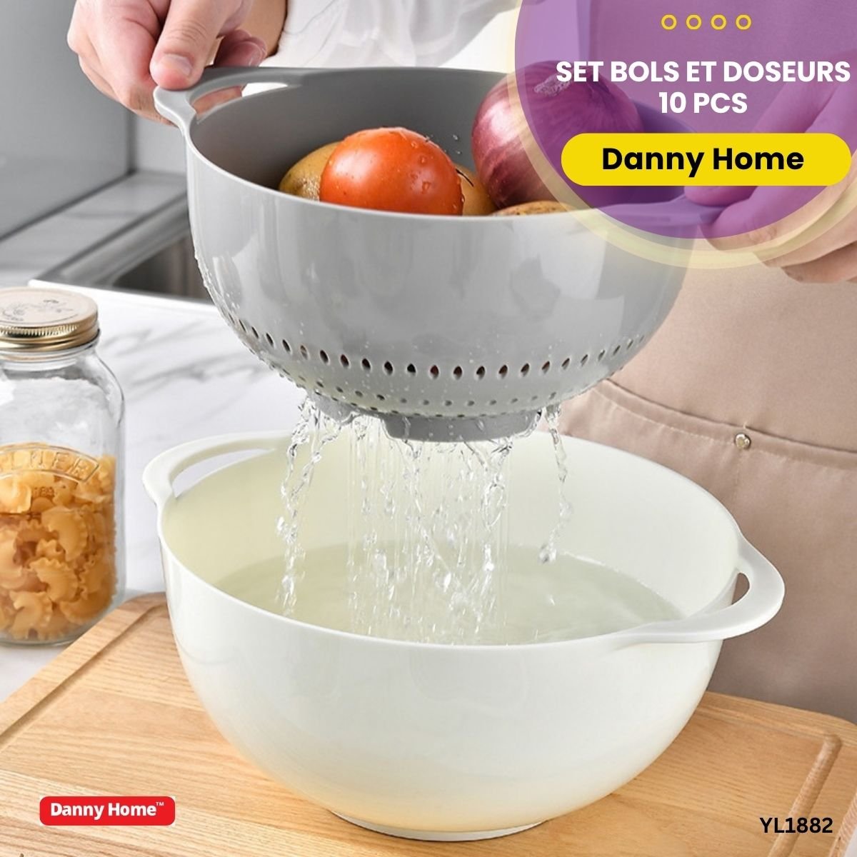 Set Bols et Doseurs Danny Home YL1882 – Image 4