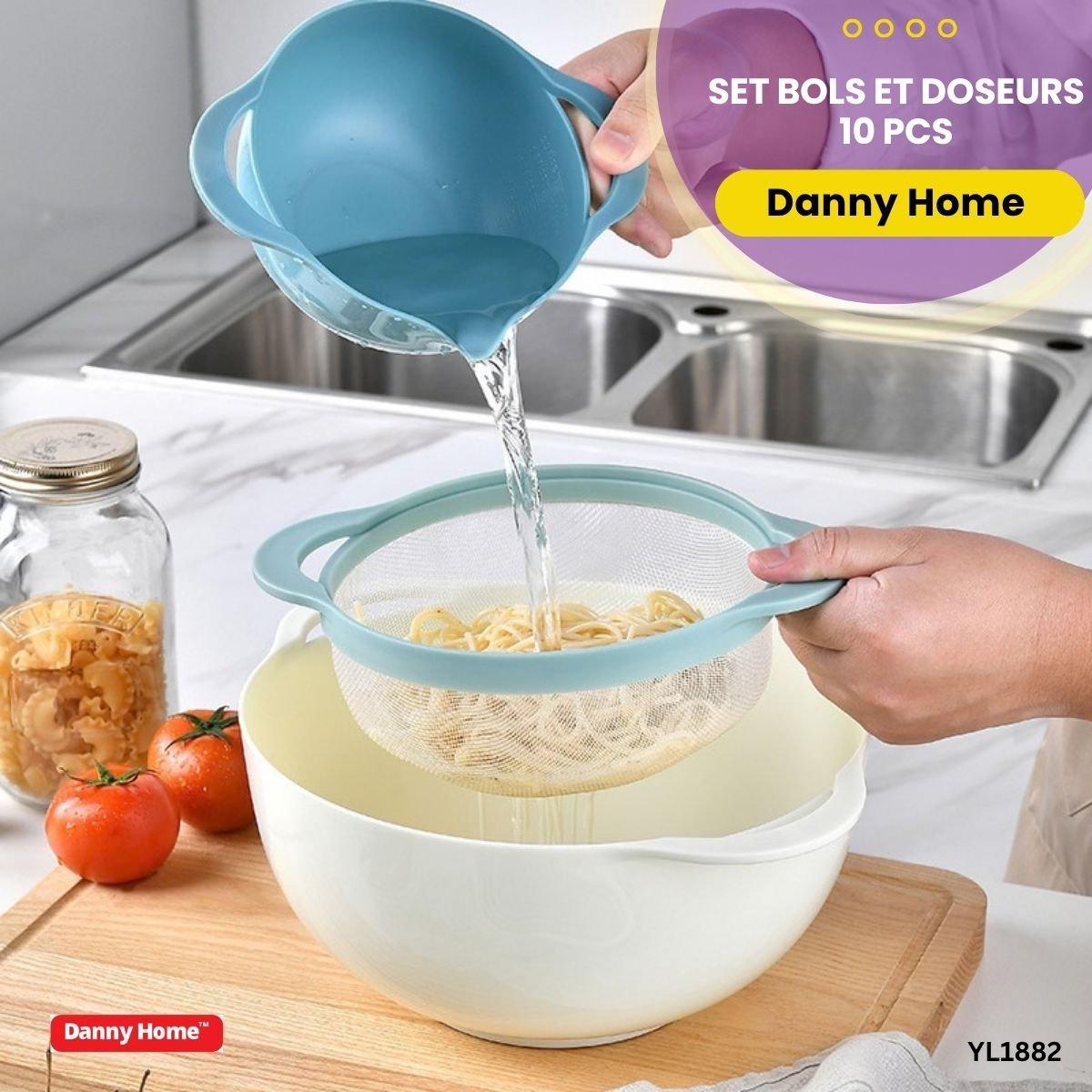Set Bols et Doseurs Danny Home YL1882 – Image 2