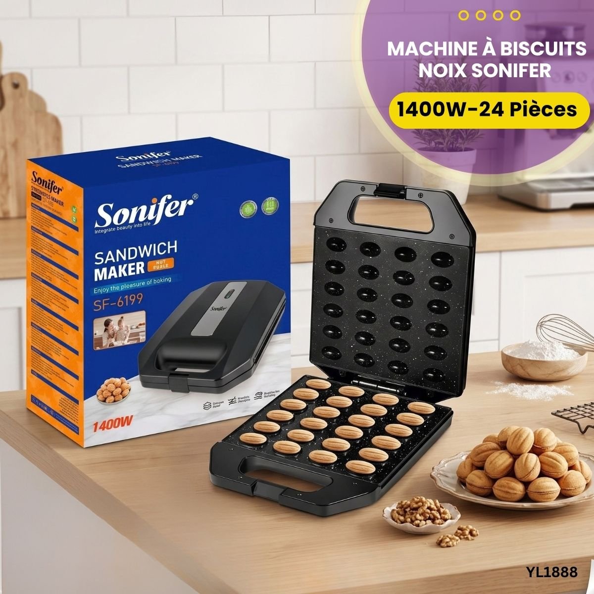 Machine Zouza Sonifer 24 Pcs YL1888 – Image 2