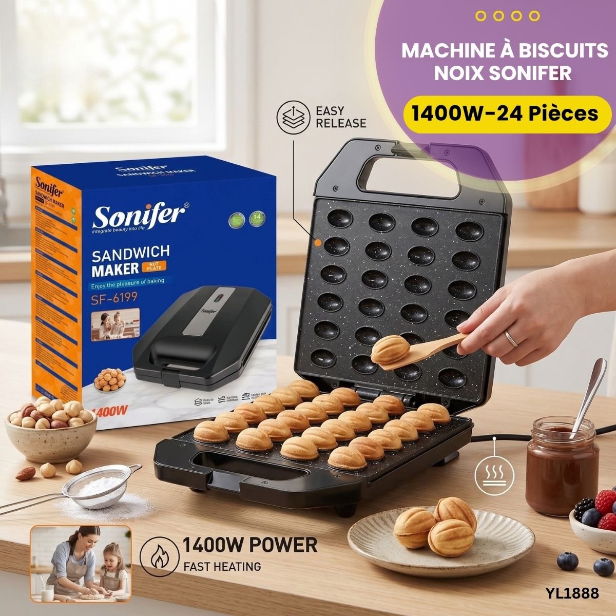 Machine Zouza Sonifer 24 Pcs YL1888