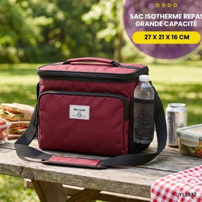 Sac Isotherme Repas Grande Capacité YL1932